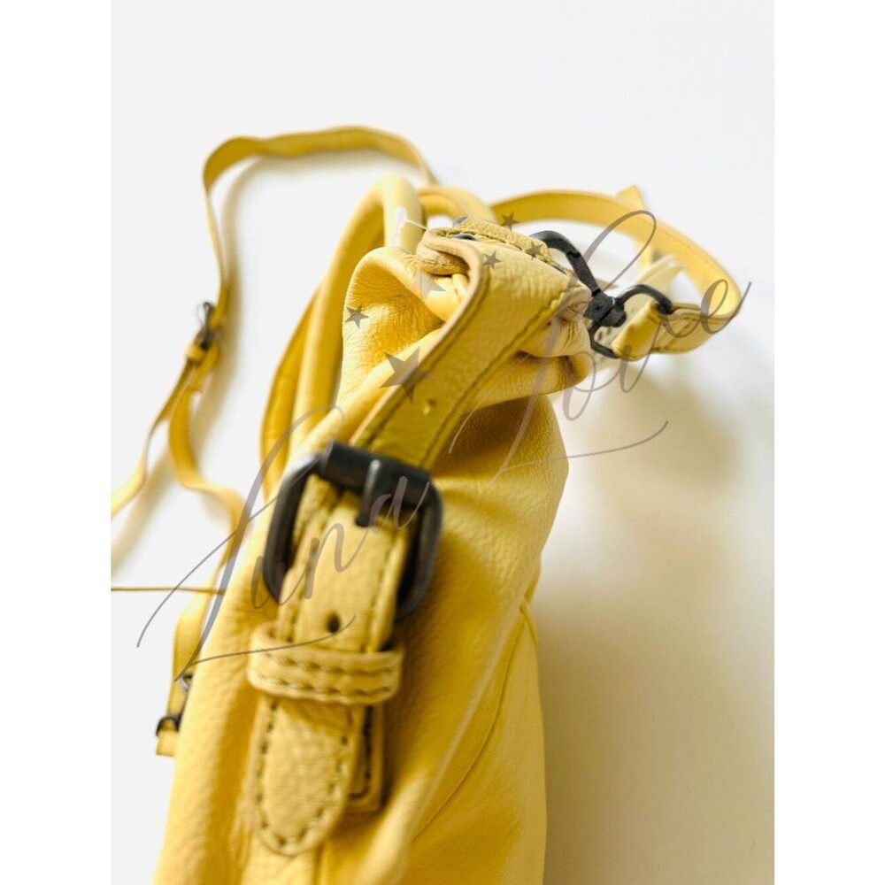 FREE PEOPLE We The Free Baby Emerson Tote Bag In 🔥Butter Yellow🔥 NWT - Picture 6 of 13
